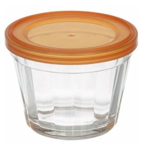 TIGELA DE VIDRO AMERICANO 150ML COM TAMPA em Monte Verde MG