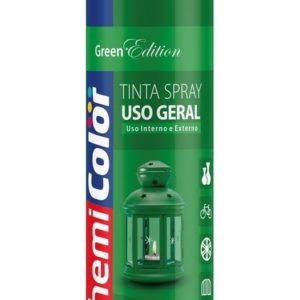 TINTA SPRAY VERDE ESCURO CHEMI COLOR