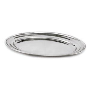 TRAVESSA RASA OVAL INOX 25CM INOX