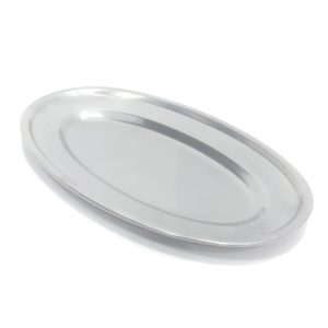 TRAVESSA RASA OVAL INOX 30CM INOX em Monte Verde MG