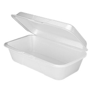 BANDEJA ISOPOR HM05F C/TAMPA AL BLAU MEIWA