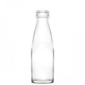 garrafa de vidro pequena