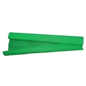 PAPEL CREPON 48CM 2MTS VERDE BANDEIRA